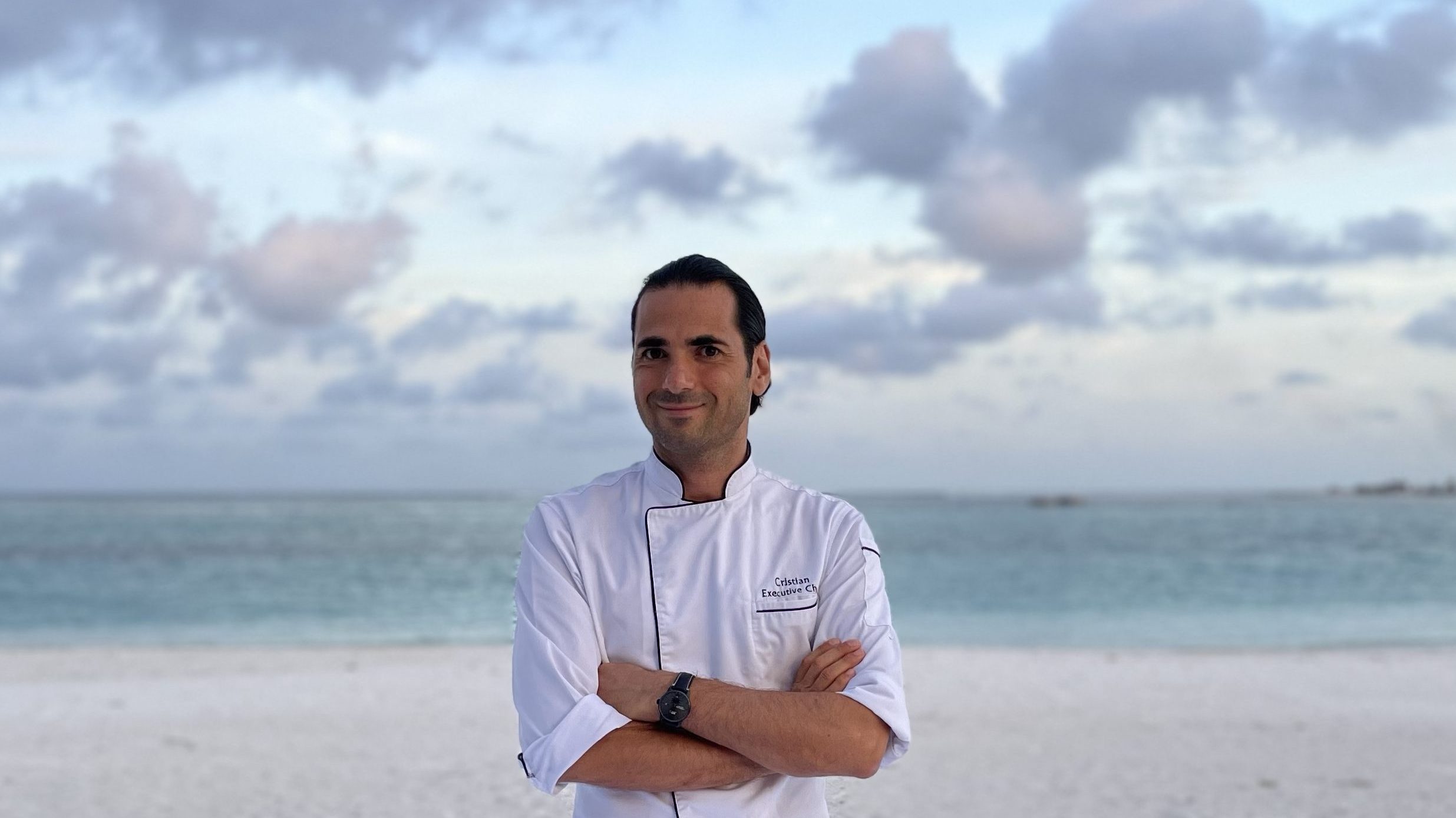 Cristian Marino Italian executive chef Maldives